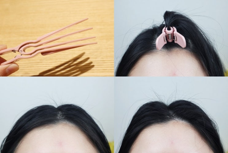  헤어볼륨핀 툴리프 픽스테이 클립 자연스럽게 뿌리가 살아나요