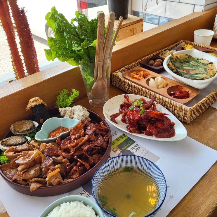  제주 동쪽 구좌 맛집 월정리갈비밥 후기