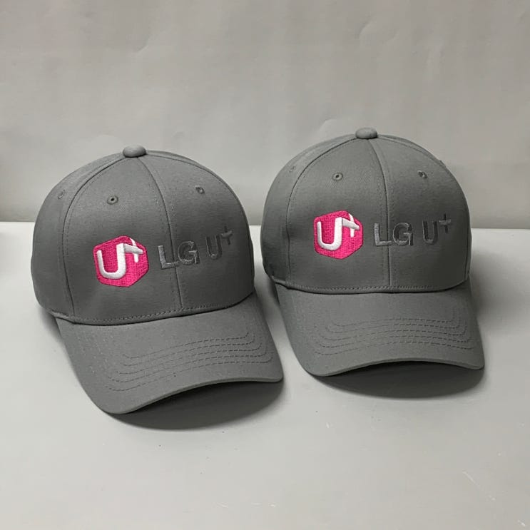 LG U+ 유니폼 자수모자 제작 후기｜단체모자 맞춤제작 추천
