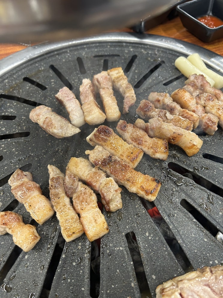  <대구 월성동 고기 맛집 추천> 소갈비살과 삼겹살이 맛있고 놀이방이 있는 소소한 숯불갈비 신월성점