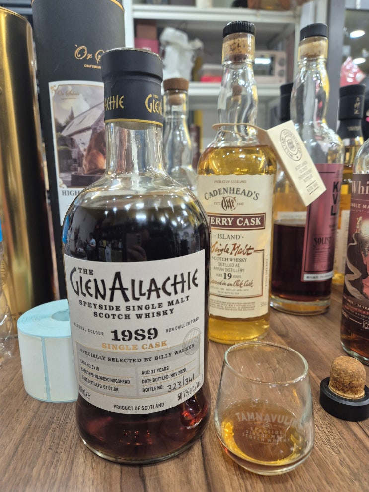  글렌알라키 31년1989 올로로쏘 싱글캐스크 리뷰 (glenallachie 1989 31 year old oloroso)