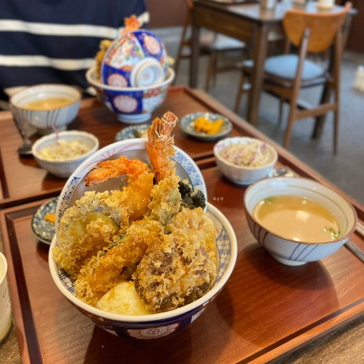  평택 안중 내돈내산 점심맛집 텐동 덮밥 맛있는 쇼쿠지