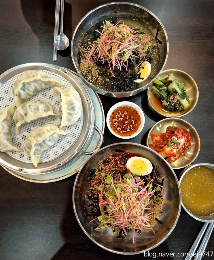  대전 반석동콩국수 자가제면 수제콩물 아낙네의밀가 반석점