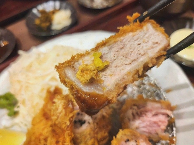  [호시카츠 롯데몰 김포공항점] 바삭한 돈카츠로 인기 있는 김포공항 돈카츠 맛집