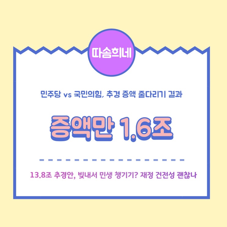 2025년 <b>국회</b> 13조 8000억 원 <b>추경안</b> <b>통과</b> 어디에 얼마나 쓰일까