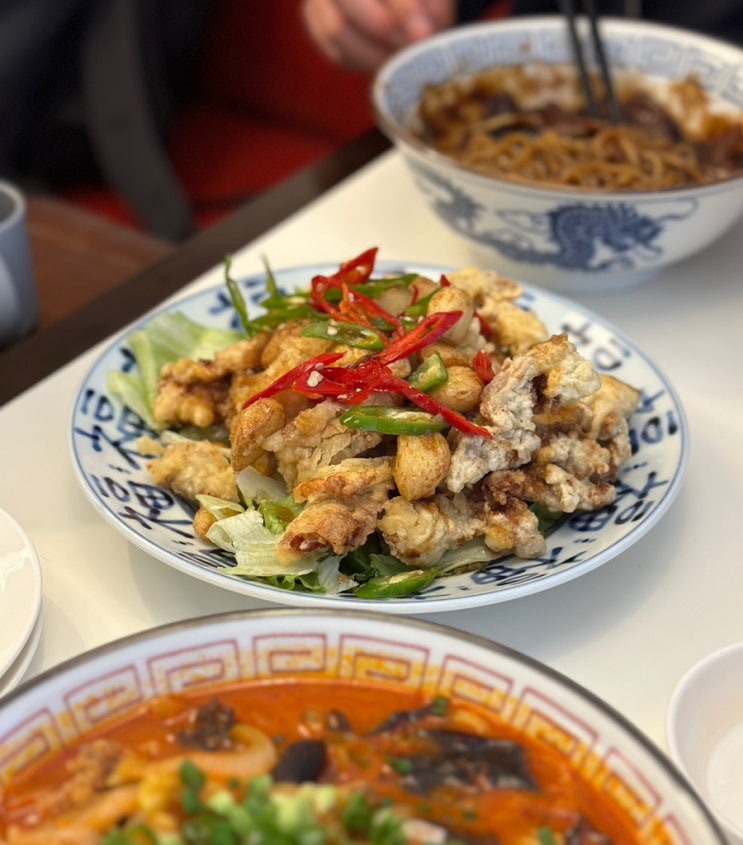  동편마을맛집 부엌간 차이니즈 안양점 메뉴추천 동편마을 중식 (아기의자 있음)