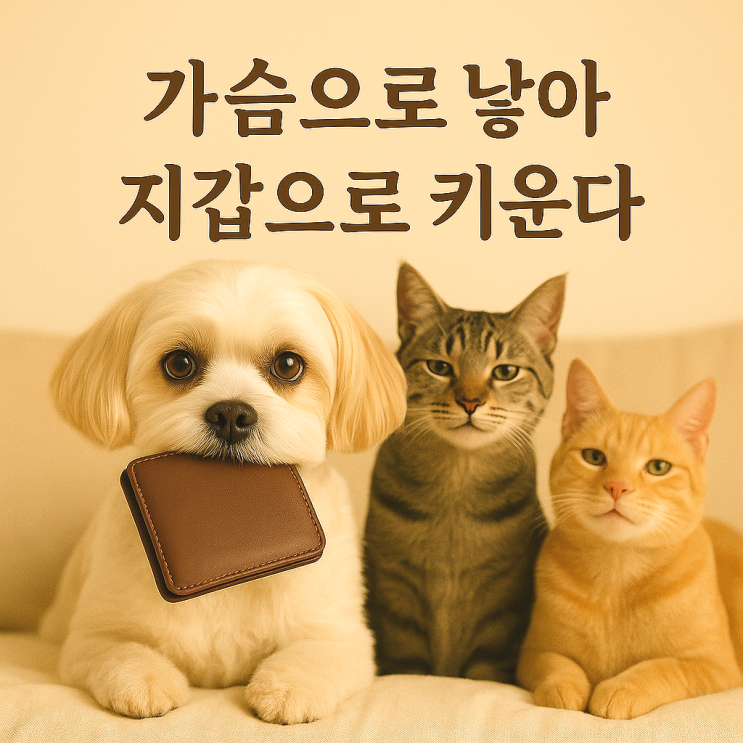  강아지 키우기 비용 총정리｜2025년 기준 현실 예산표 대공개