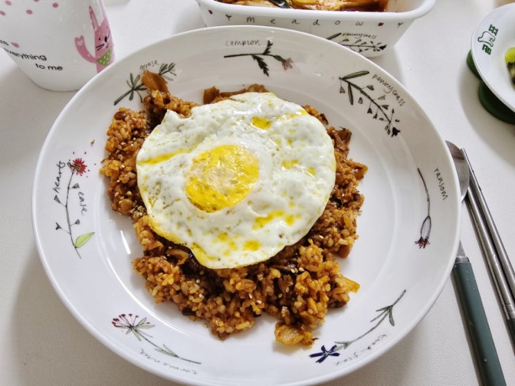  구오가 만들어준 김볶 ️