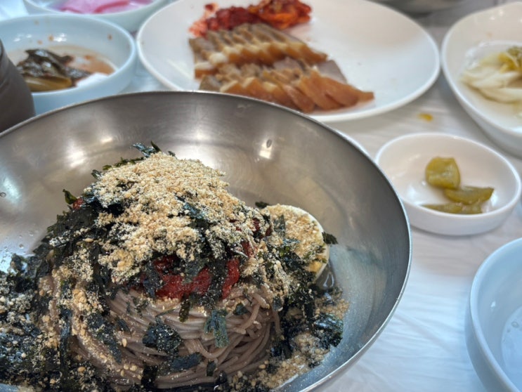  여름 강원도 맛집 - 주문진 삼교리 막국수 추천