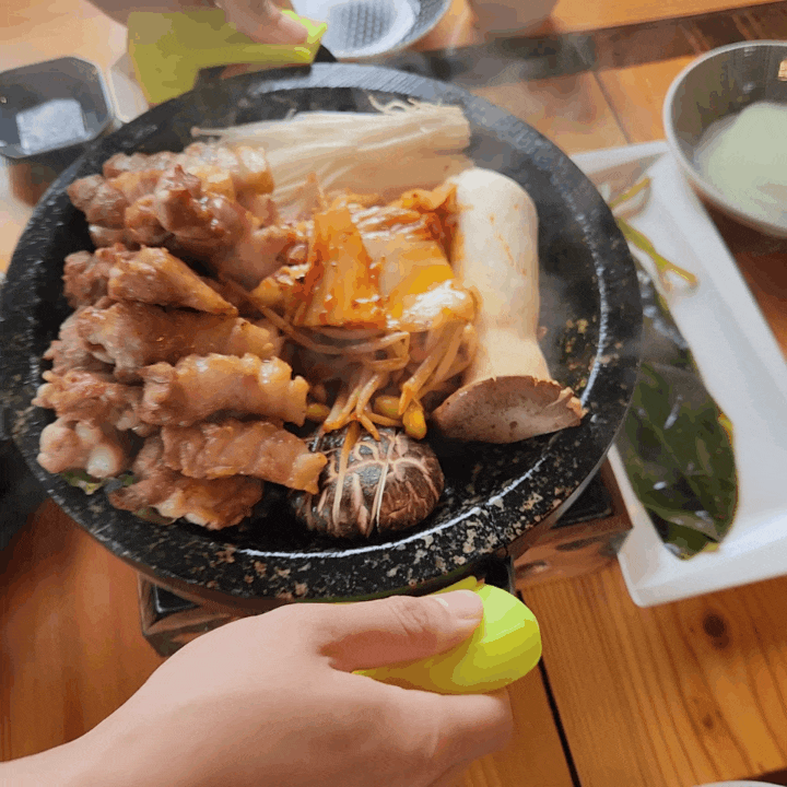 대영베이스cc 맛집 촌집돌판삼겹살(현지인들의 삼겹살 맛집)
