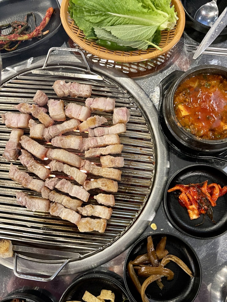 군산소룡동맛집 산북 연탄구이 정육식당은 회식장소로 추천