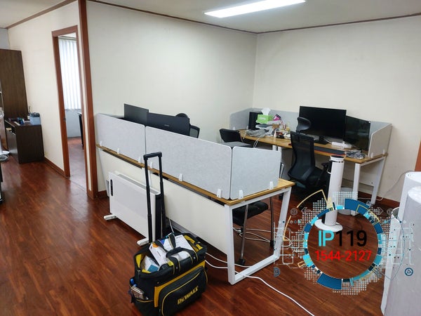  수원시 영통구 사무실 느려진 네트워크망 교체로빠르고 안정적인 인터넷 환경 구축 사례