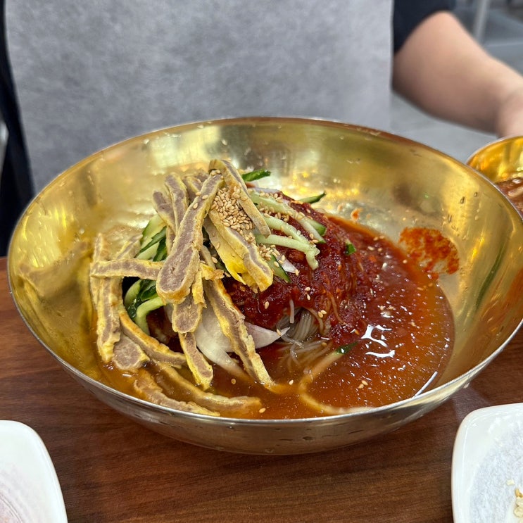 장유 밀면 맛집 초정육전밀면갈비탕 갈비탕 비빔밀면 꿀맛