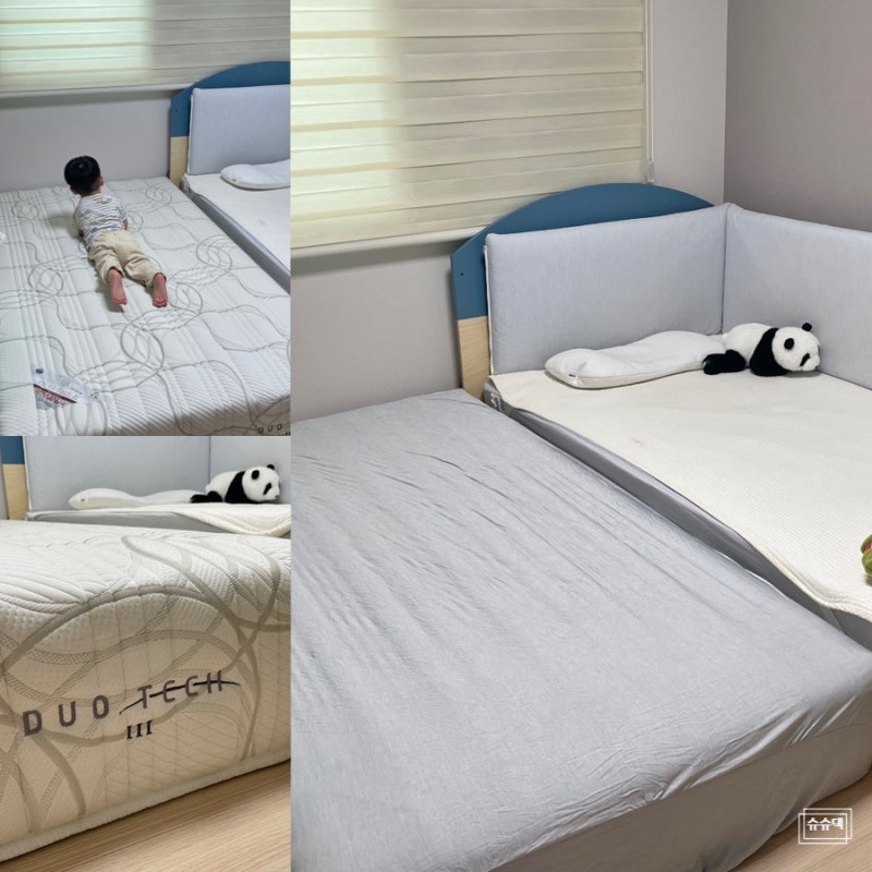 에이스침대 슈퍼싱글 메트리스 듀오테크3 가족 침대로 사용하게 된 리뷰