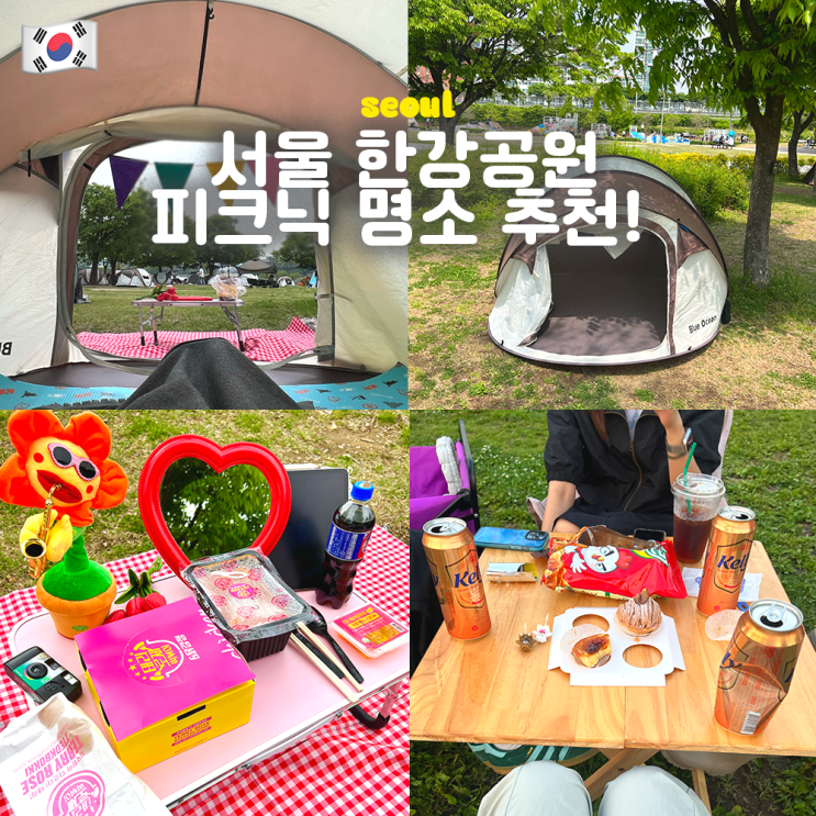  봄 피크닉, 서울 한강공원 추천 명소 6곳!