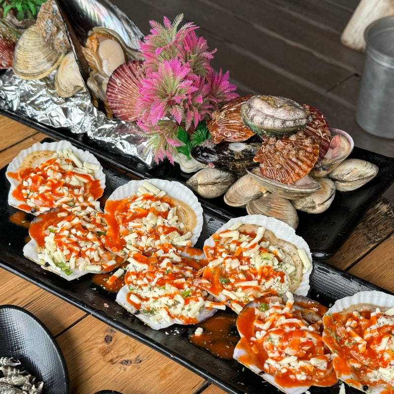 을왕리 조개구이 맛집 추천, 바다뷰 지리는 오늘조개구이 내돈내산