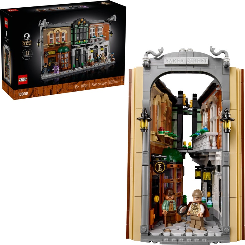 [LEGO] 레고 ICONS 10351 셜록 홈즈 북 누크 리뷰