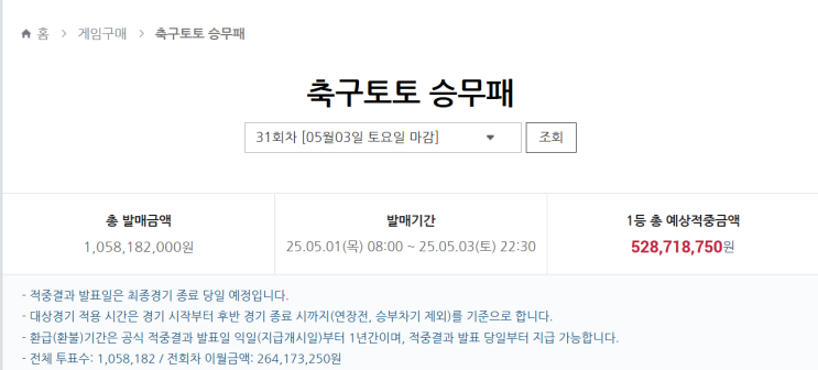 [축구 승무패 31회차] 전 경기 간단 프리뷰
