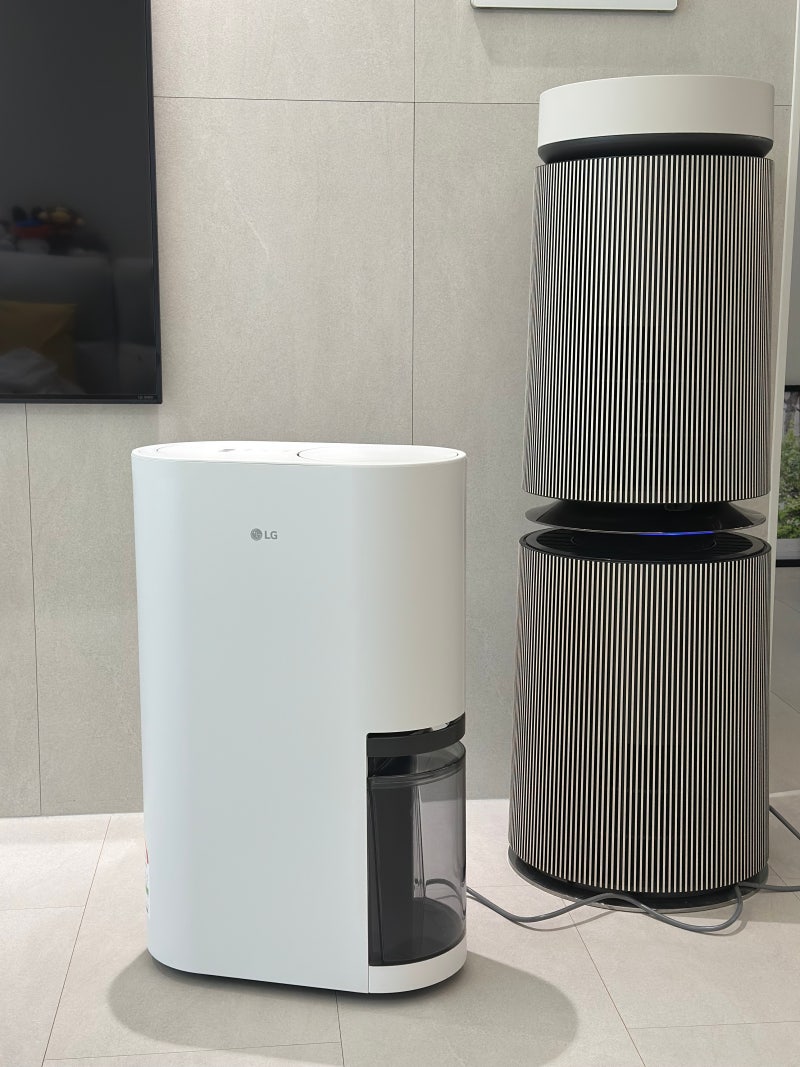 [LG 휘센] 오브제컬렉션 제습기 15L (DQ154MWGA) 후기 !