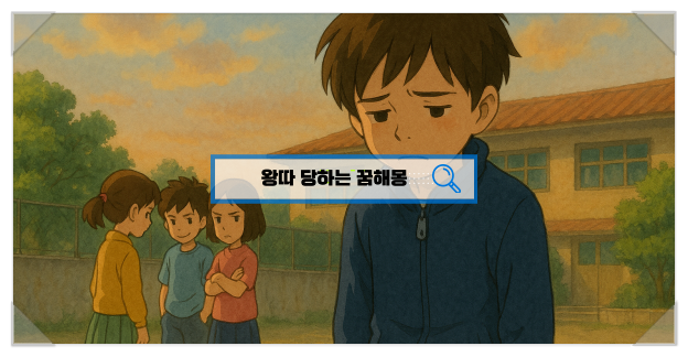  [무료꿈해몽] 왕따당하는꿈해몽 길몽과 흉몽의 의미 총정