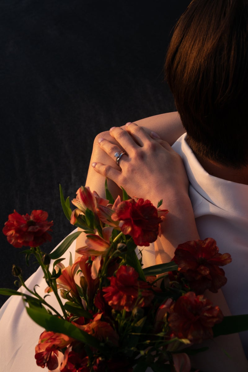 [Wedding] #22. 제주스냅 부케는 고원제주에서! 화이트그린 & 레드 포인트 부케 후기
