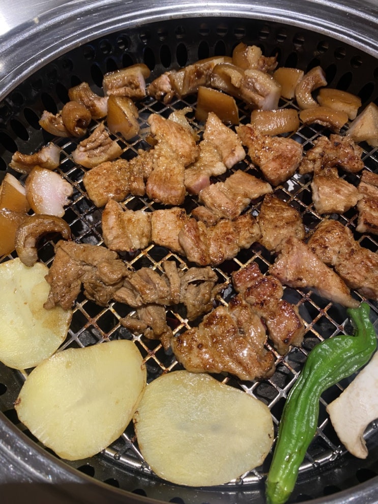  광안리 돼지갈비 웨이팅 맛집 해안숯불갈비