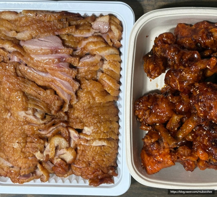  남성시장 맛집 황금오리파티 이수역 오리고기 포장배달추천