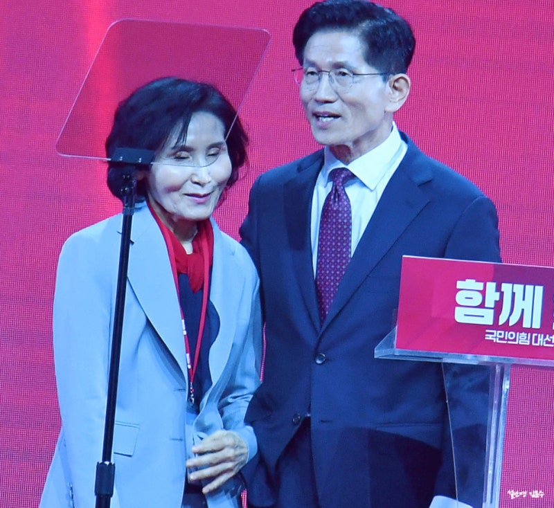 설난영 프로필 김문수 아내 노동운동 동지