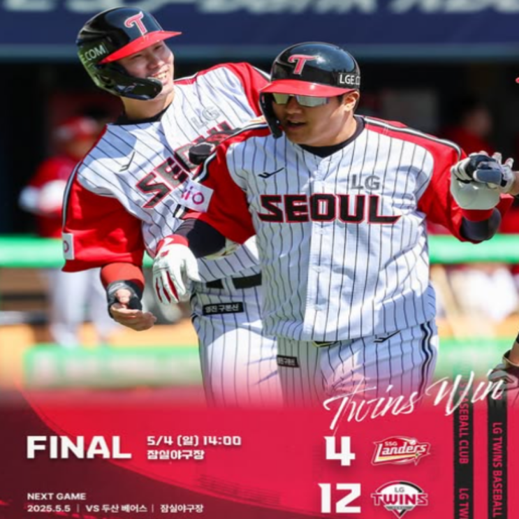 코엔 윈 첫 등판 LG!! 1회 5득점 오랜만에 메가트윈스포 보여주며 12득점 맹타!!(LG SSG, 박종훈, 문보경 만루홈런 포함 2홈런 7타점, 박동원 백투백)