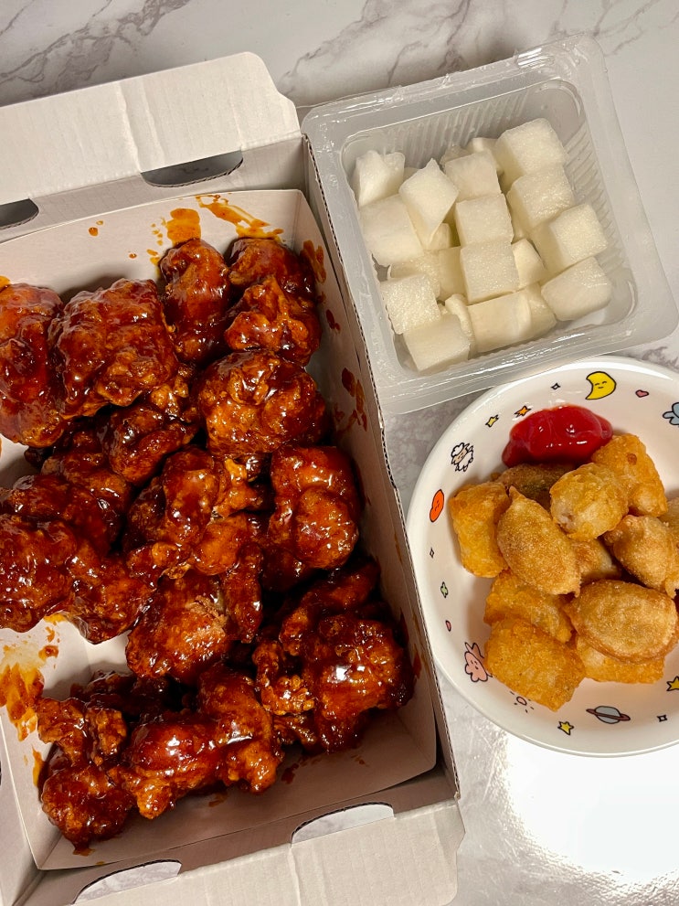  새로생긴 군산닭강정맛집 수송동 천년닭강정 퇴근길에 포장해옴