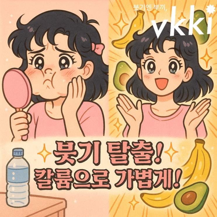  나트륨 배출 끝판왕! 붓기 잡는 칼륨 식품 BEST 5 & 레시피로 가벼운 아침 맞이하세요 (2025 최신)