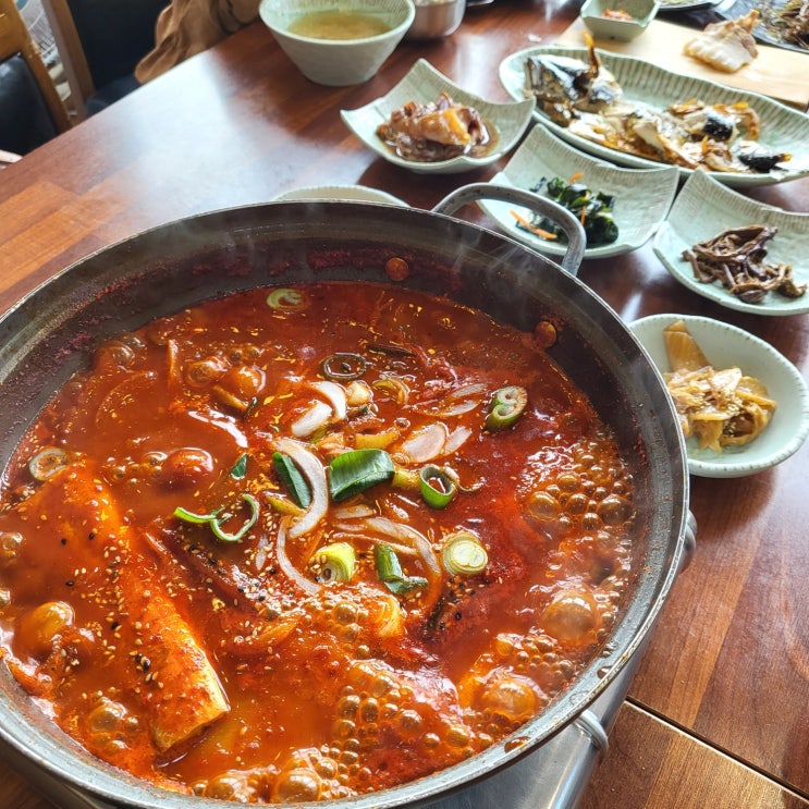  제주 공항근처 갈치조림 맛집 제주어멍 통갈치 제주공항 본점