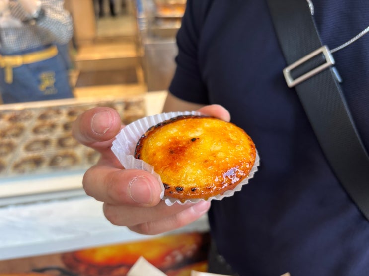  일본 오사카 도톤보리 디저트 맛집 파블로 PABLO 크림 브륄레 타르트