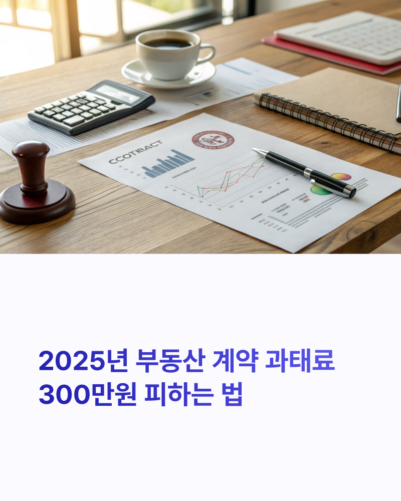 2025년 부동산거래계약신고필증 10분 컷! 온라인·오프라인 발급법과 과태료 총정리