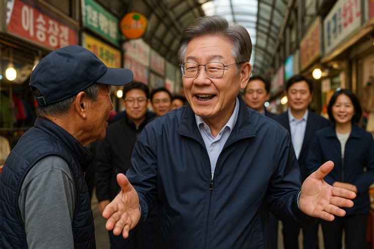 <b>이재명</b> “계엄 피해 <b>소상공인</b> 회복, 함께 책임지겠다”... 