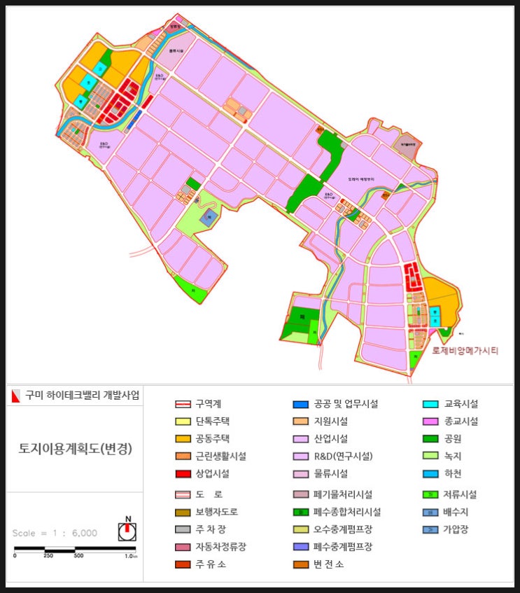  신확장 하이테크벨리 산업단지,첨단산업 도시 구미