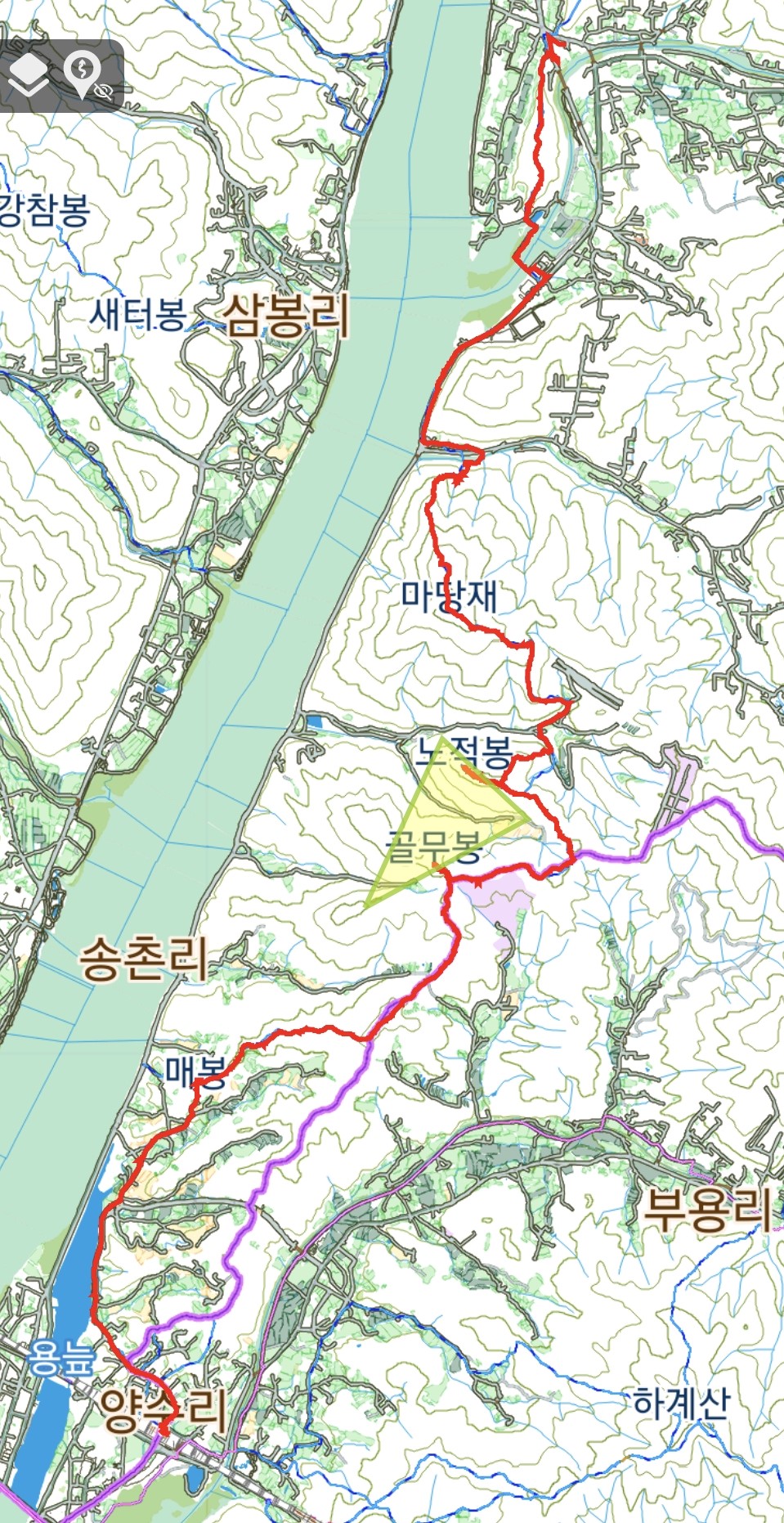 아래당미산 사진 1