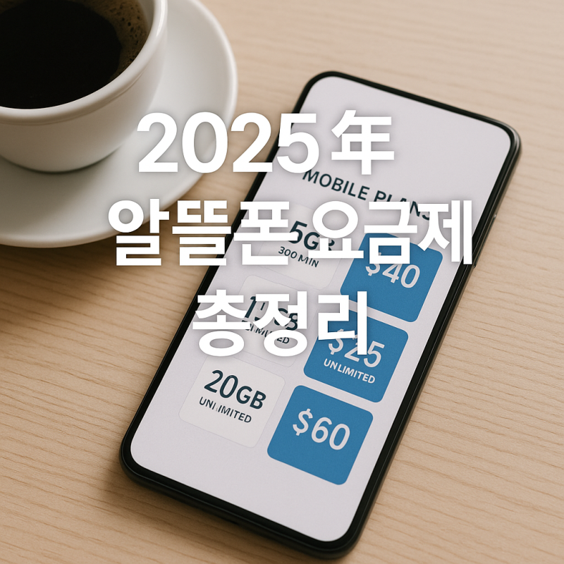 SKT 해킹 이후 알뜰폰 요금제 추천!2025년 5월, 무제한 데이터 요금제 1만원 이하 가능?
