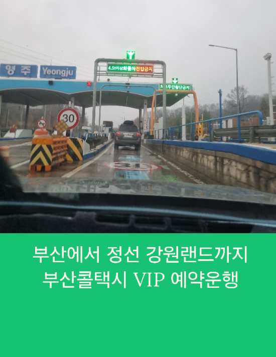  부산에서 정선 강원랜드까지  부산강원랜드택시 VIP 예약운행