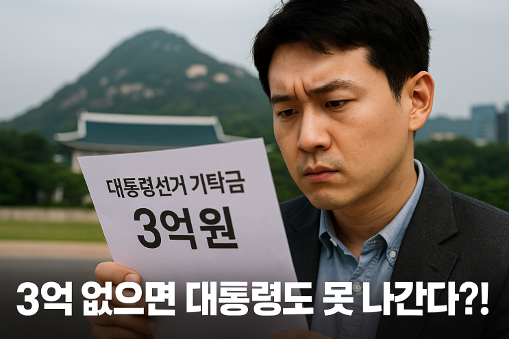 <b>대통령</b>선거<b>기탁금</b>, 3억의 벽! 반환·납부일·제도개편논란까지... 