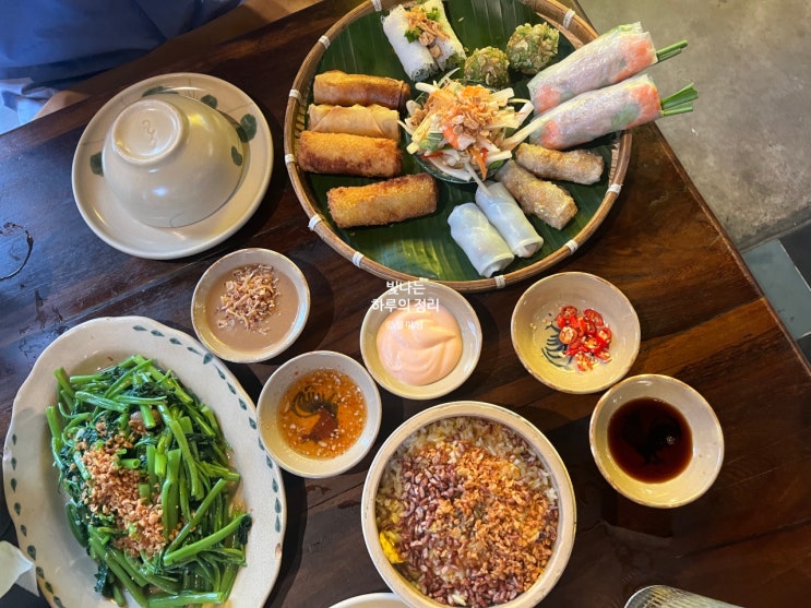 먹을텐데 맛집 호치민 콴부이가든 맛보다 분위기