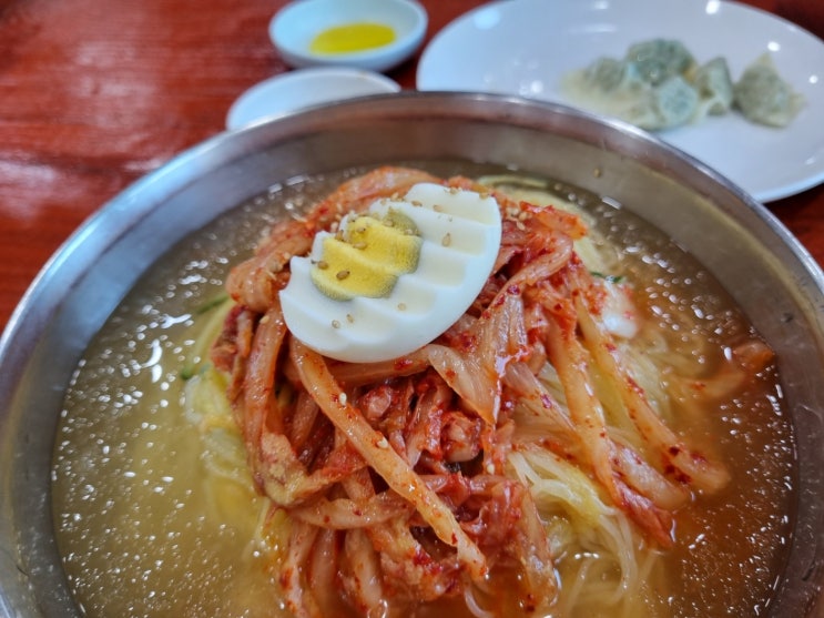  [포항] 외근길에 재방문한 '영일만숲실밀면'