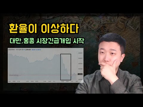 환율이 이상하다(ft.원화절상, 약달러) 환율이 이상하다(ft.원화절상, 약달러)
