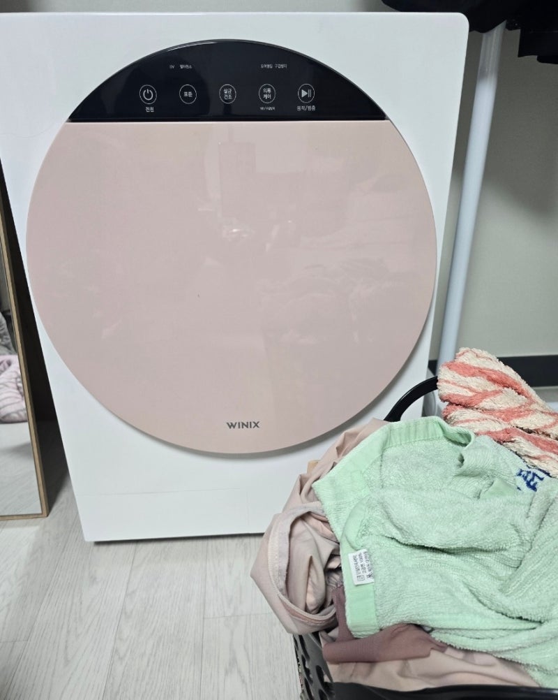 위닉스) 인버터 컴팩트 건조기 사용후기! 원룸 건조기 추천! HS3E400-NEK