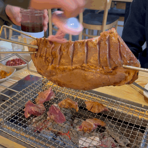  건대코스추천 | 대흥양다리바베큐 풍자 또간집 , 랭보 프렌치토스트 