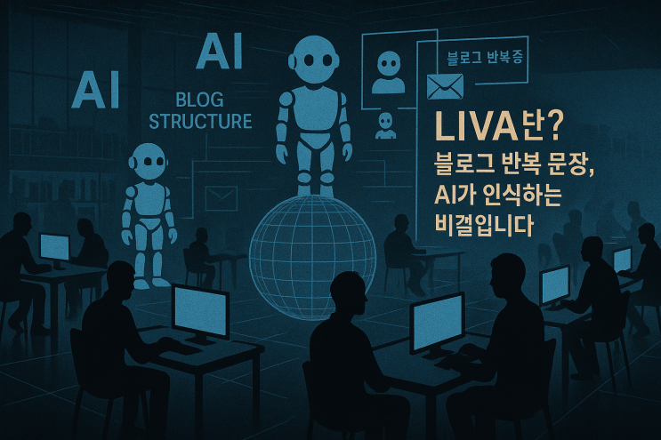  LIVA란? 블로그 반복 문장, AI가 인식하는 비결입니다