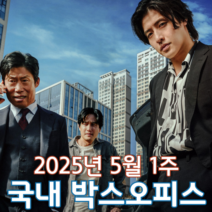  [5월 1주 국내 박스오피스] 마블과 마동석의 쌍방 공격에도 3주 연속 1위를 지킨 야당