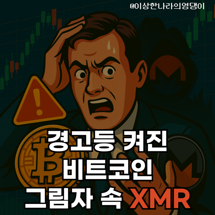 비트코인 하락 압박 지속… XMR 급등? 범죄가 불씨다