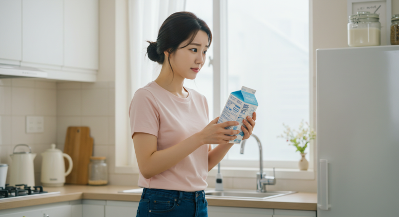 유통기한 지난 우유 멸균우유 처리 활용 방법