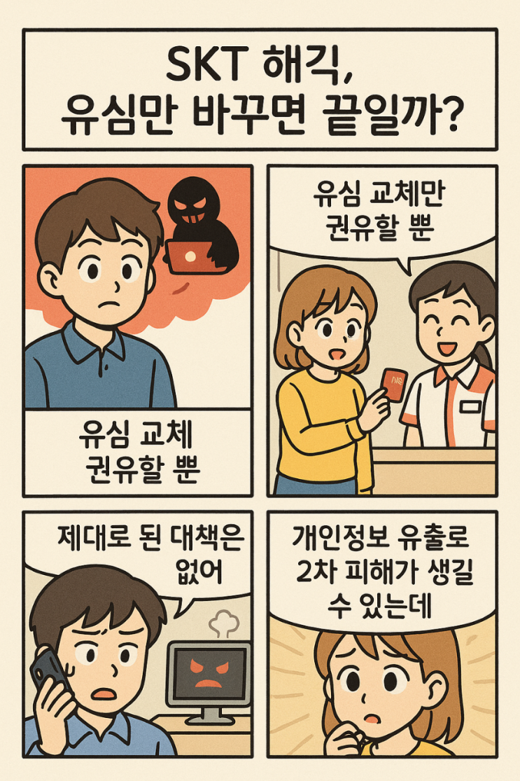   입증책임 집단소송 해킹 유심 교체만으로 안심될까 대리점usim고객센터주가 알뜰폰